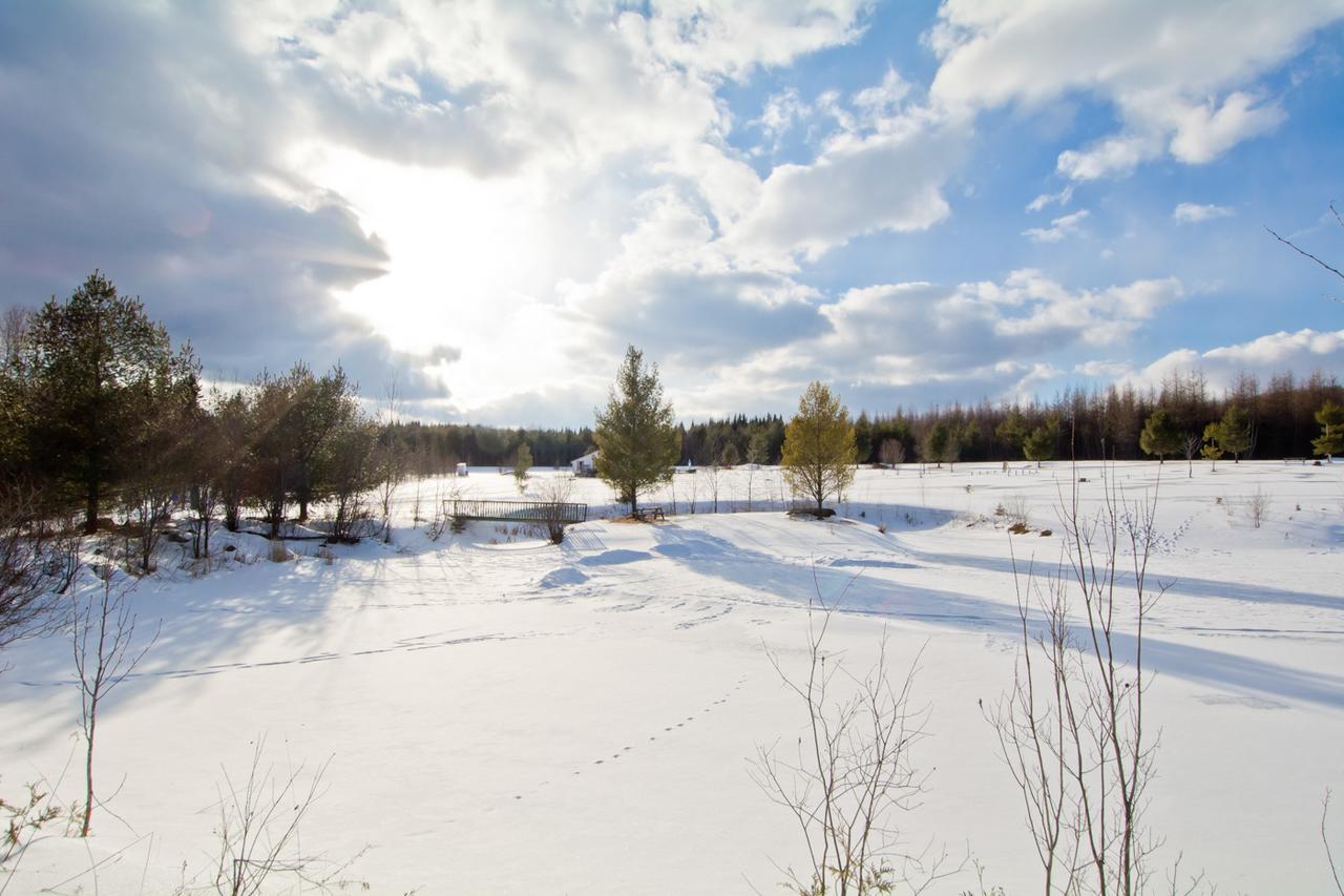 Camping Chalets Spas Pignons Rouges Saint Romain Exteriör bild